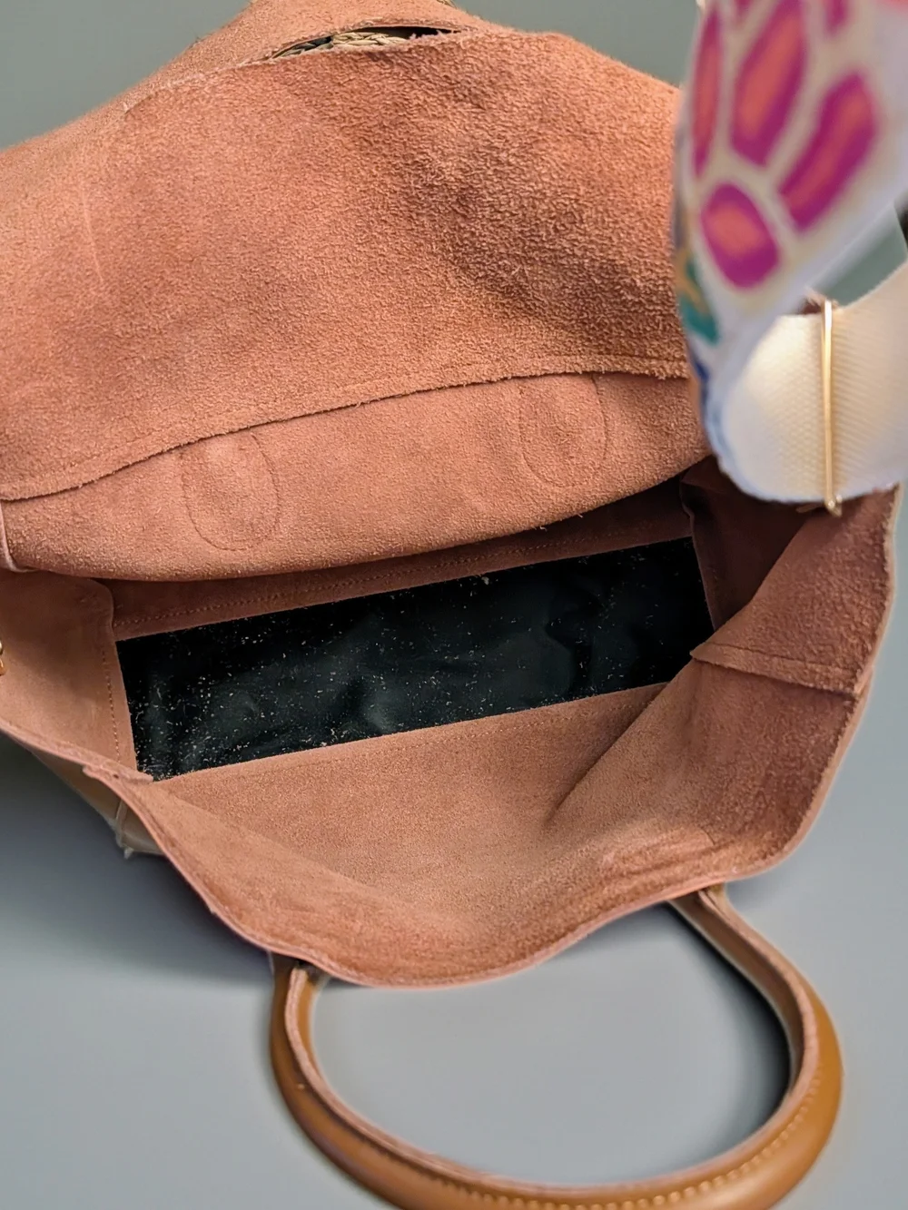 NWOT Artisanal Full Grain Leather Minimalist Handbag + Detachable Retro Strap